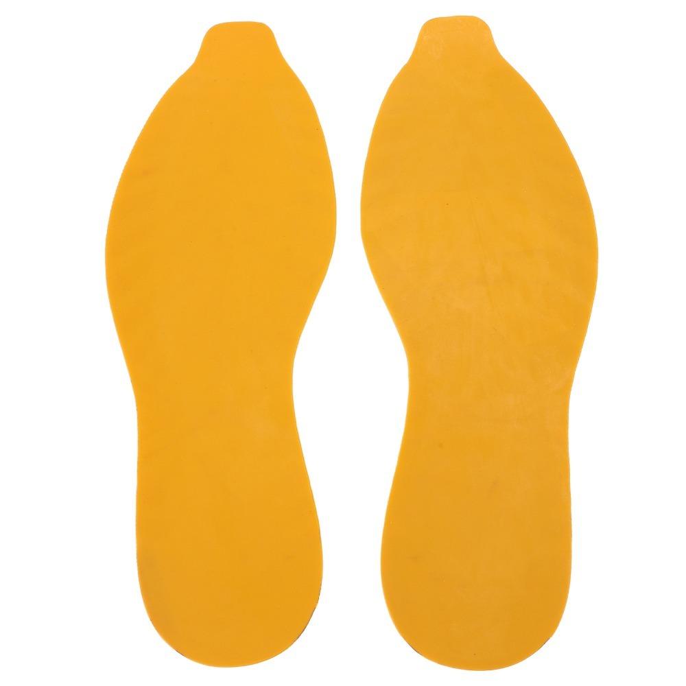 Wear Resistance Shoe Sole Replacement V Pattern Rubber Non Slip Sole Sheet  Repair Patch Use