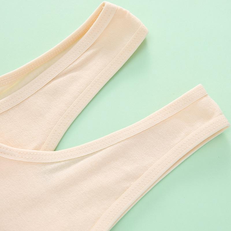 Cotton Underwear Student Bra Girls Vests Training Bra 8-16years