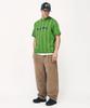 DIME Stripe Short Sleeve Knit Green