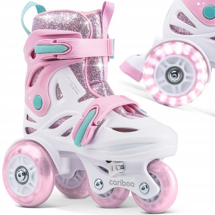 Super Merchant Rollschaatsen Voor Kinderen Cariboo Ballerina Met Twee Modi Om Te Leren Rijden-Xs(26-30)
