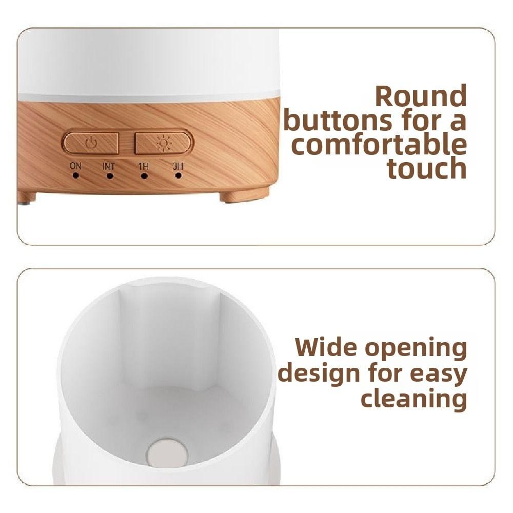 150ml Portable Air Humidifier Quiet Cool Mist Air Purifier Essential Oil Diffuser  Indoor