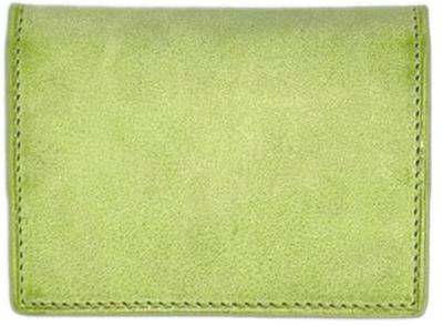 SIBILLA Coin Case Wallet Coin Purse Cowhide Light Green [Creed] 335C093#59