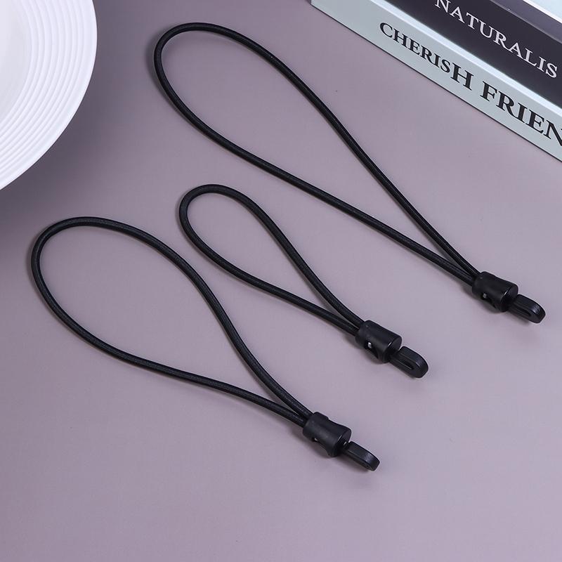 5Pcs Bungee Cord With Hooks 10/15/20/25/30CM High Elasticity Expander With Hooks Rubber Tensioner With Hooks For Tent