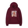 Textual Skeleton Hoodies Print Fashion Sweatshirt Hip Hop Casual Unisex Autumn Winter Fleece Streetwear Tops
