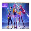 Kpop Demon Hunters Calendar 2026 Jan. 2026 - Dec. 2026 12 Monthly Calendar Coil
