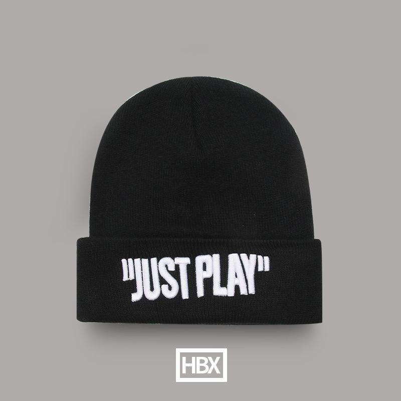 

Новая корейская Ins Супер Горячая Вязаная Шапка Мужская Осень и Зима Ретро Вышитая Холодная Шапка Весна и Осень Хип-Хоп Модный Бренд Шерстяная Шапка one size