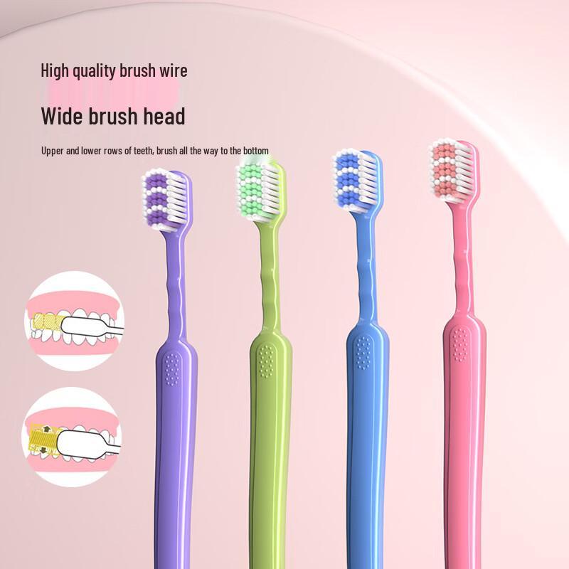 Meike Wide-Head Soft Bristle Adult Toothbrush