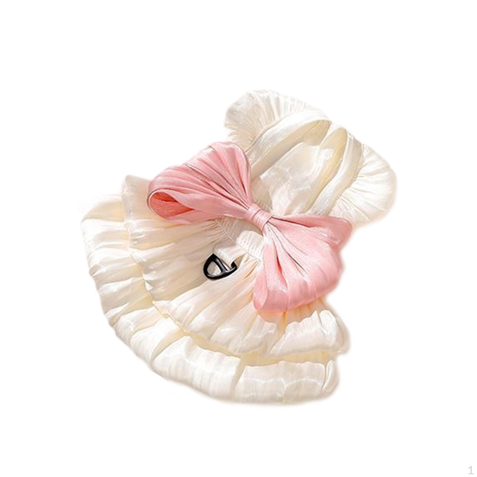 

Cat Princess Dress Summer,Comfort Photo Props Creative Soft Cute Pet Clothes with Bow for Kitten