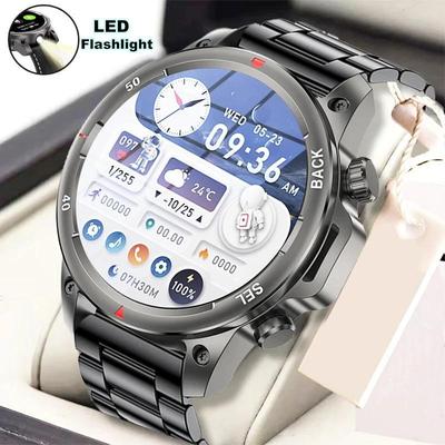 SACOSDING 2026 Men's Sports Smartwatch Men Compass Fitness Tracker IP68 Waterproof Bluetooth Call Smartwatch Man Compatible Android IOS