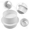 80-200mm Pipe Check Valve Ventilation Pipe Round Check Valve Air Duct Check Exhaust Fan Pipe Accessories