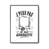 Poster I Can't I'm a Mechanic I Can't Minimalist | Photo Paper Poster 310 G Pearlescent Finish Size Format A3