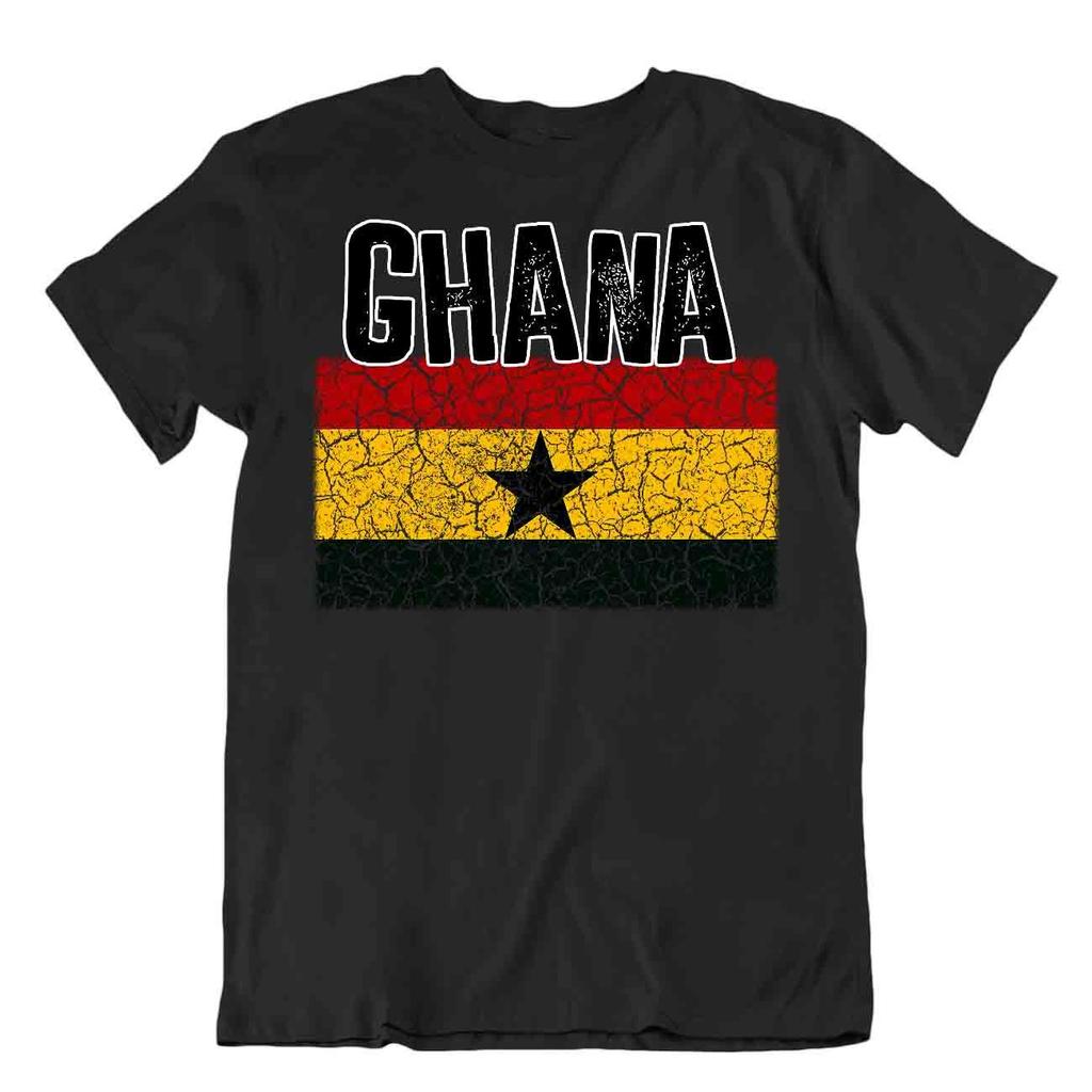 Flag T-Shirt Ghana Fashion Country Souvenir GiftPride logo