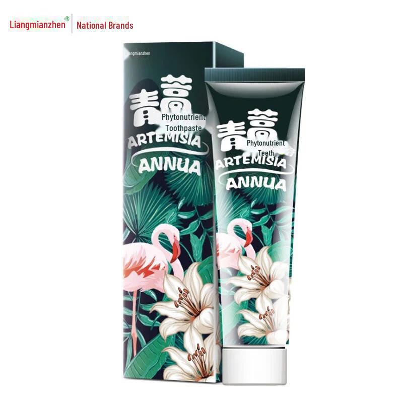 Pastă de dinți chinezească cu plante Liangmianzhen - 110g: Respirație împrospătată, îngrijire gingiilor, mărime familială.