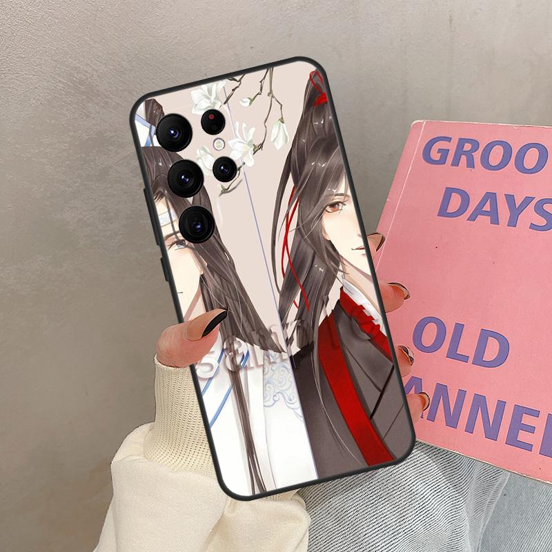 Mo Dao Zu Shi Anime Case For Samsung Galaxy S25 Ultra S20 S21 S22 S24 S23 Ultra S9 S10 Plus S25 FE Cover Coque