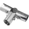 6 Sets Of T Clamps,Stainless Steel, Silver, Pipe Clamps, 1" OD, 25MM