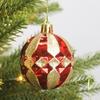 22Pcs/Set 6CM Christmas Ball Shiny Xmas Baubles Durable Christmas Pendant Decorations  Storefront