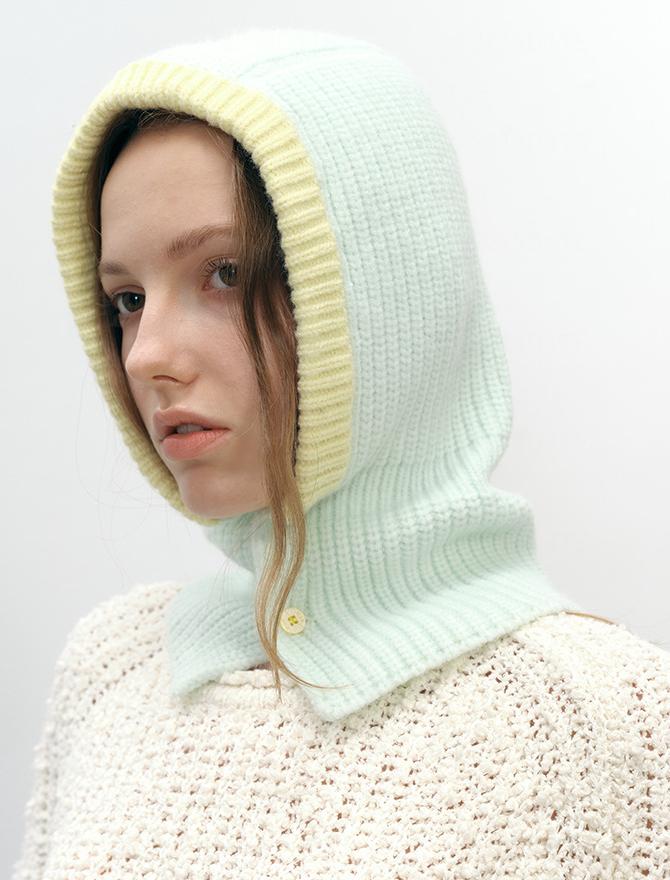 Winter Hats for Women Girls Warm Hooded Scarf Beanie for Female Youth Balaclava Kniting Skull Cap Ear Flap