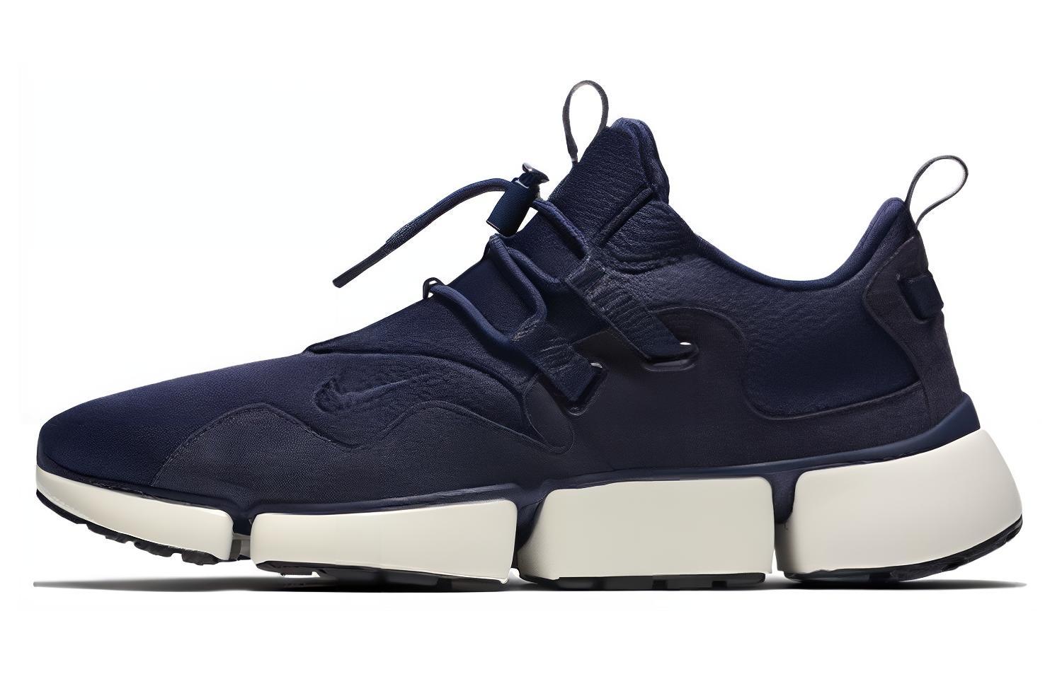 

Nike Pocket Abrasion Resistant Breathable Low top Running Shoes Men s Blue White 918243-400 45
