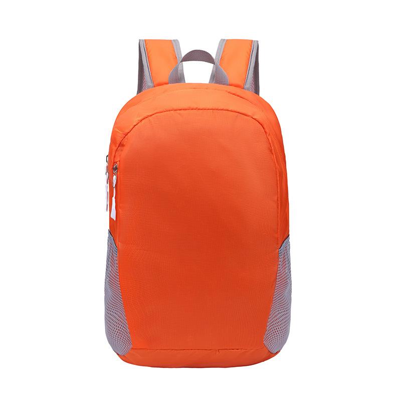 

New large-capacity backpack outdoor leisure backpack water-proof scratch-proof lightweight student schoolbag backpack помаранчевий