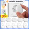 Xiaomi Baby Anti Electric Shock Safety Power Supply Protection Cover Child Power Supply Safety Cover French Socket Protection Cover