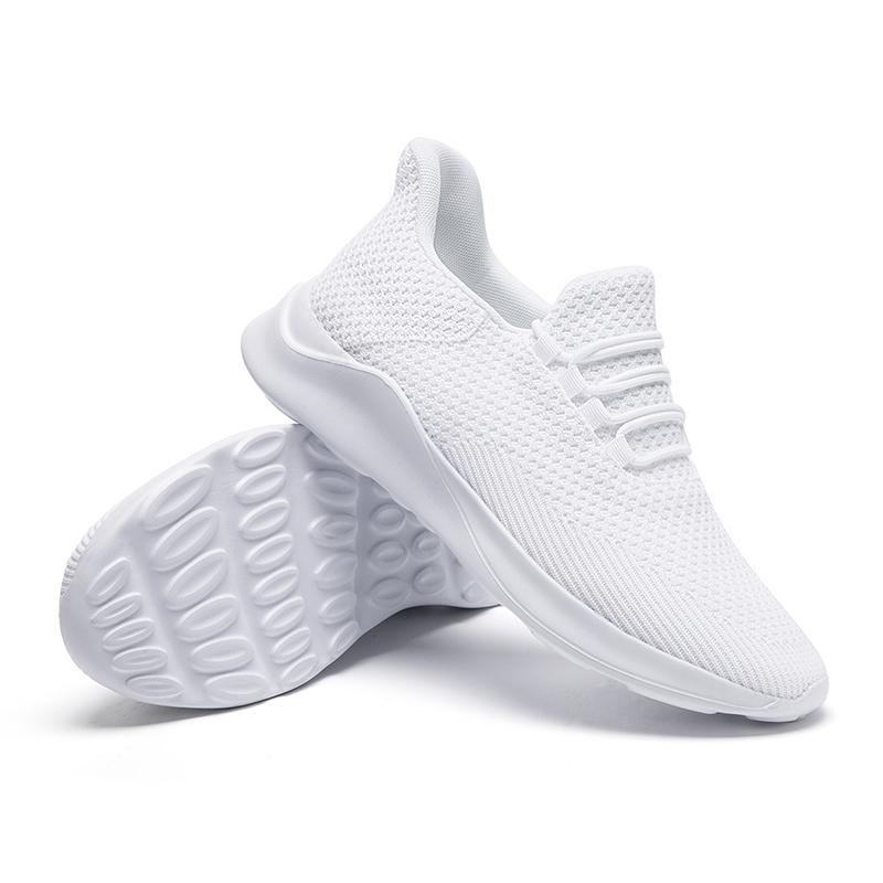Athletic Leisure Shoes for Men Women Air Mesh Sneakers Lightweight Cushioned Comfort Walking Shoes Non-Slip Sole Casual Wear