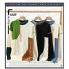 Loose Fit Japanese Style Color Block Thick Knit Sweater Unisex
