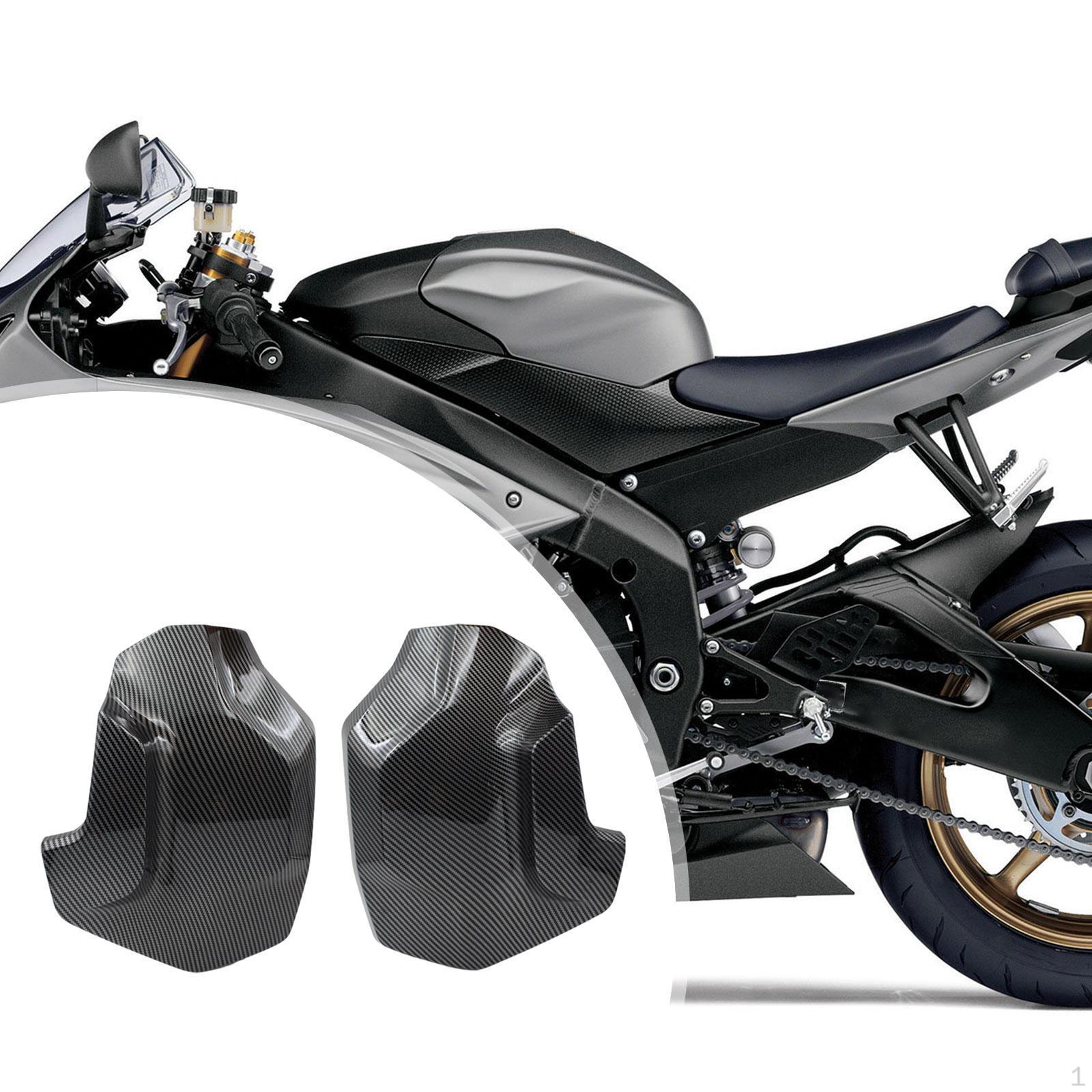 

2 шт. Боковая панель, обтекатель, крышка, мотоциклетные панели, аксессуары, передняя часть Stripe Black