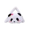 New Panda Plush Doll Casual Backpack Personality Cute Cartoon Versatile Fashion Messenger Bag