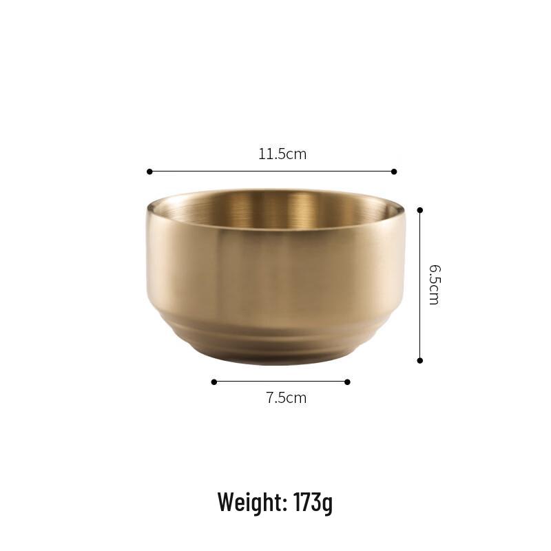 ZISIZ Korean Style Double-Layer Insulated Soup Bowl with Lid