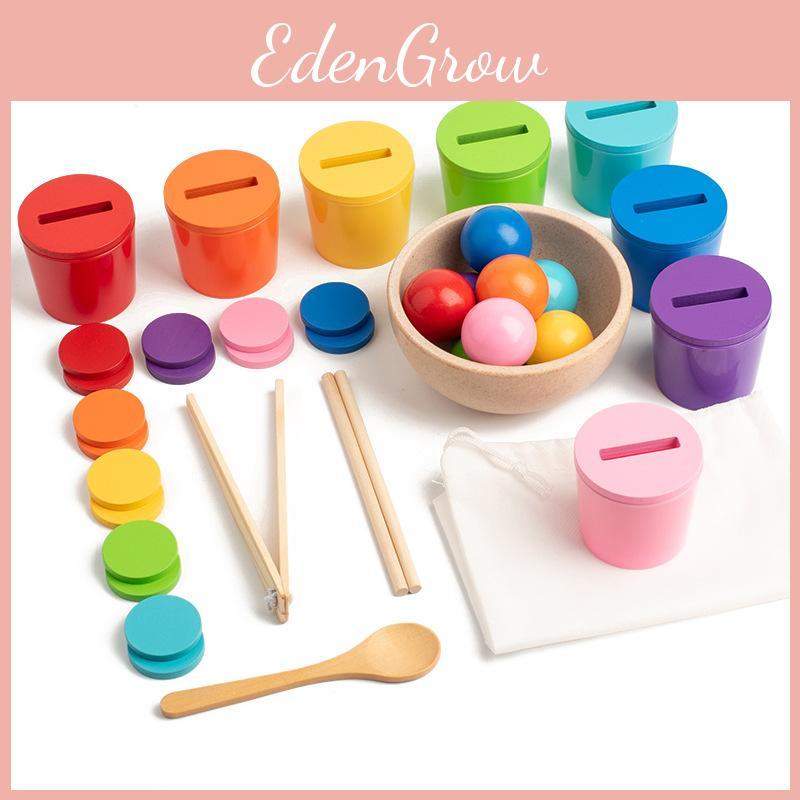Matching Color Classification Cups Toy For Kids Early Learning And Development