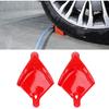Car Wheel Hose, 2Pcs Car Wheel Chock Detailing Washing Tool Tire Inserts Portable Practical Wheel Winder