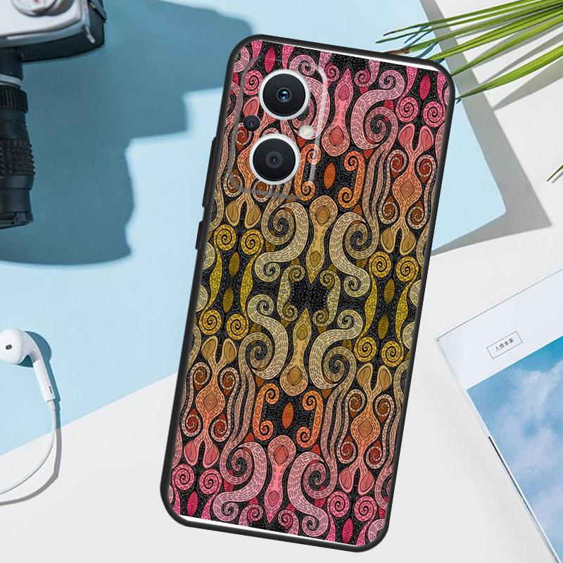 Bohemian Style Cover For OPPO Reno 14F 13F 12F 11F 8T 7 8 Lite 10 11 12 13 14 OPPO Find X9 X8 X5 X6 Pro Case