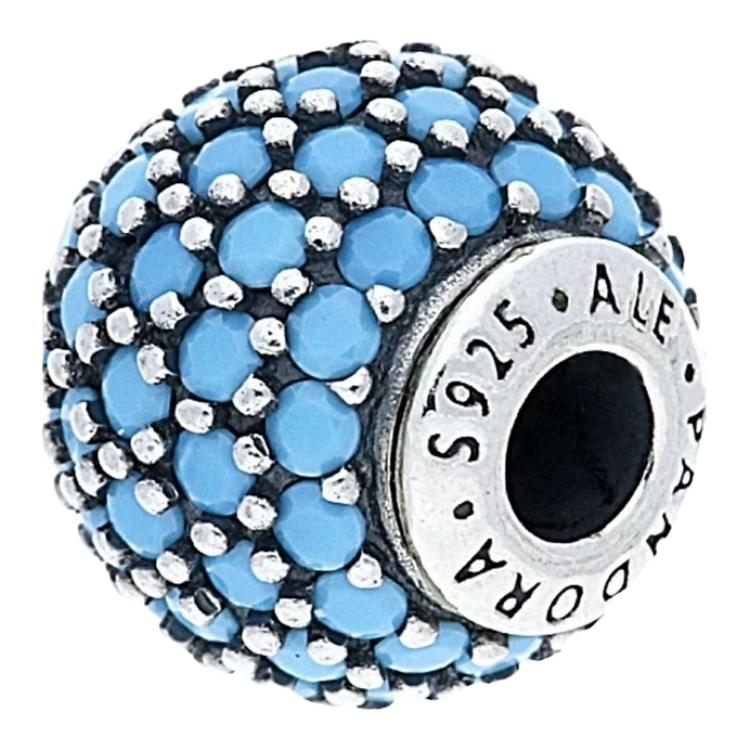 Pandora Original Design - Jewelry Accessories Couple Style Unisex Accessories Blue 796065NTQ Box
