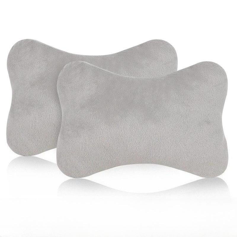 2pcs Car Neck Headrest Pillow Memory Foam Car Seat Neck Pillow Breathable Head And Neck Support For Sleep Pillow