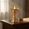 LED Butter Lamp Simulated Flame Tibetan Tone Altar Light for Buddhists, Practitioners,