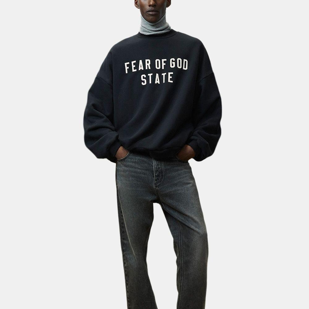 Fear of God Essentials FALL24 HOMECOMING Heavy Fleece Crewneck Men's 192BT246230F