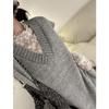 Vest vest dress women's autumn and winter new high-end fashion straight white sweater long skirt
