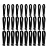 Sign Cable Tie Nylon Wire Strap for Cable Organizing 15Pcs Black Color