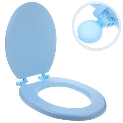 Weicher Schaumstoff Toilettendeckel Verdicktes Design Bequem Universelle Passform Für Standardtoiletten Leicht zu Reinigen Badezimmersitzdeckel Schaum