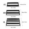 Stabile Praktische Effekte Halterung Metall Gitarren Effektpedal Board Rutschfeste Effekt Schiene Board Gitarren Zubehör Langlebig