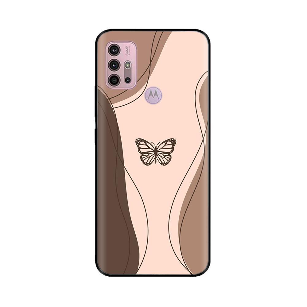 For Motorola Moto G20 Case XT2128-1 XT2128-2 Cover Cute Cartoon Painted Soft Silicone Phone Case For Moto G10 G30 G20 G60 Capa