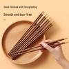 Meiliya Fortune Bamboo Chopsticks (5-Pair Set, Chicken Wing Style)