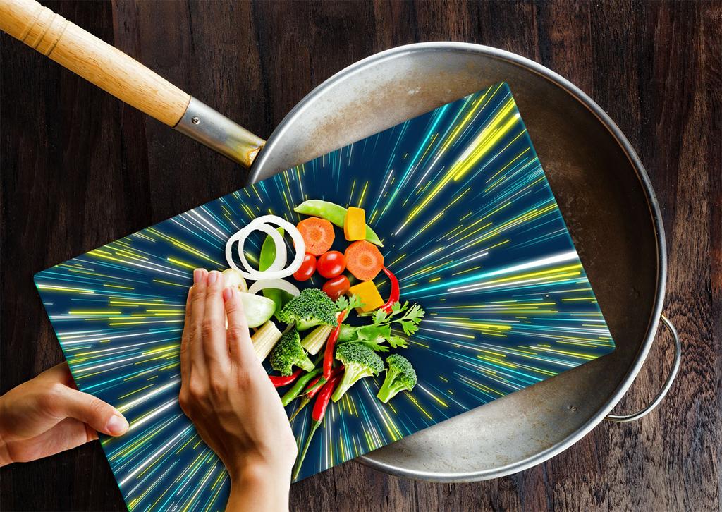 Glass Plate Cutting Board 52X30 Piece