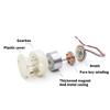 ABS Gear Box  Motor Versatile Mini Gear Reduction Motor Low Noise ABS Motor for Automated Systems & Maintenance Tasks