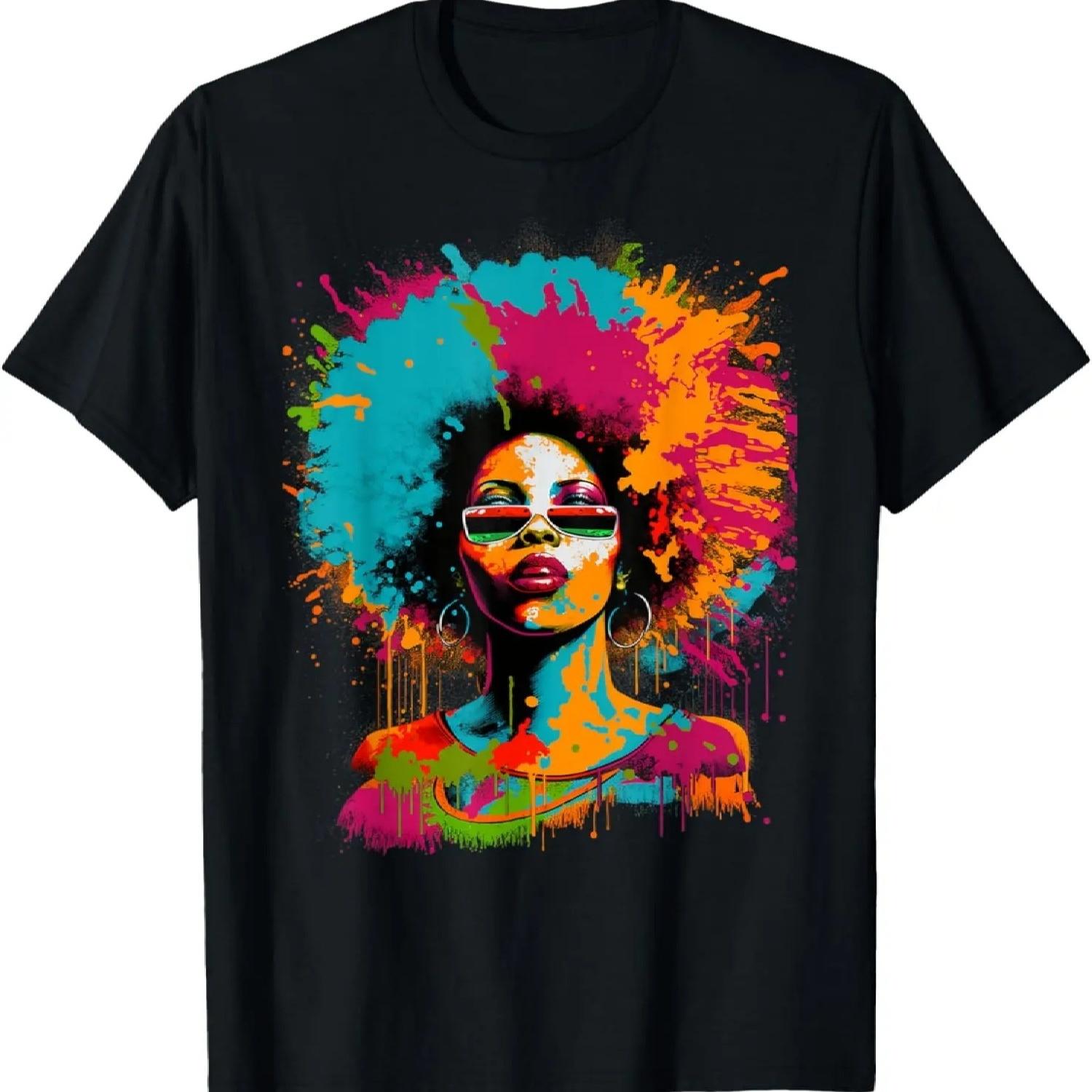 Black History Month African American Black Queen Juneteenth T-Shirt S
