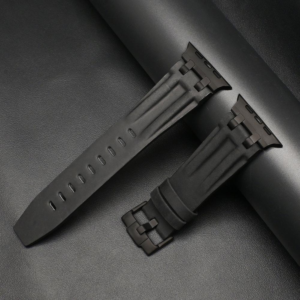 

Мужской кожаный ремешок для Apple Watch Ultra3 2 Band 49 мм 46 мм 45 мм 44 мм Бизнес-браслет для IWatch 11 10 9 8 7 5 6 SE3 Аксессуары 49mm 46mm 45mm 44mm чёрный