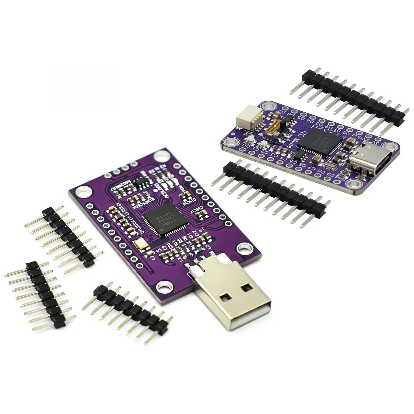 

FT232H Multifunction High-Speed USB to JTAG UART/ FIFO SPI/ I2C Module