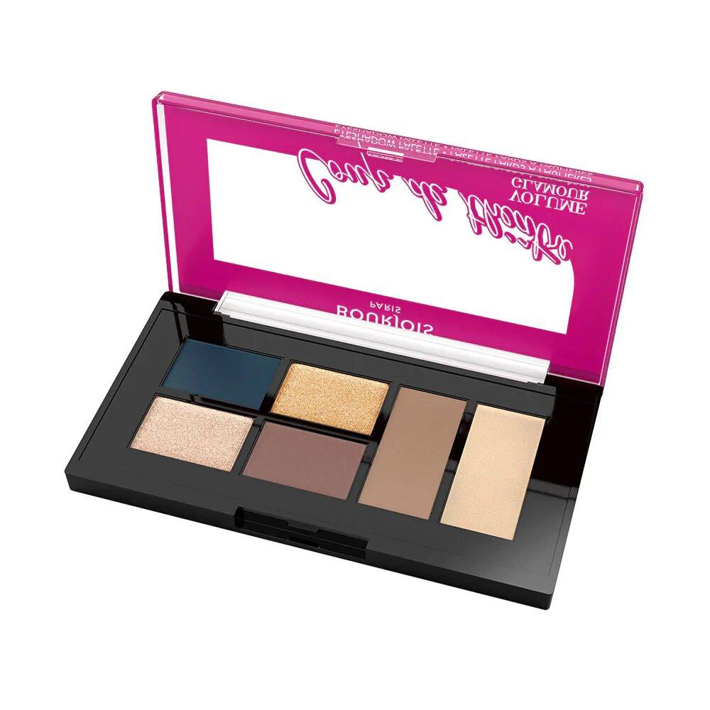 Bourjois Glamour Volume Lidschatten-Palette – 02 Coup de Théâtre – 