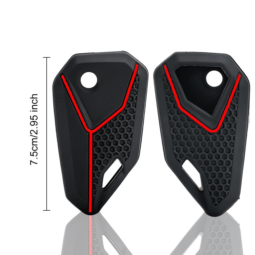 New Style silicone Modified remote key cover case holder keychain for Yamaha Suzuki Kawasaki Agusta Honda Motorcycle Accessories