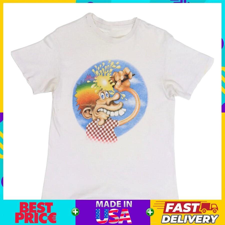 Vtg 1970s Grateful Dead Ice Cream Unisex Shirt Reprint All Size S-4XL Fans Gift L